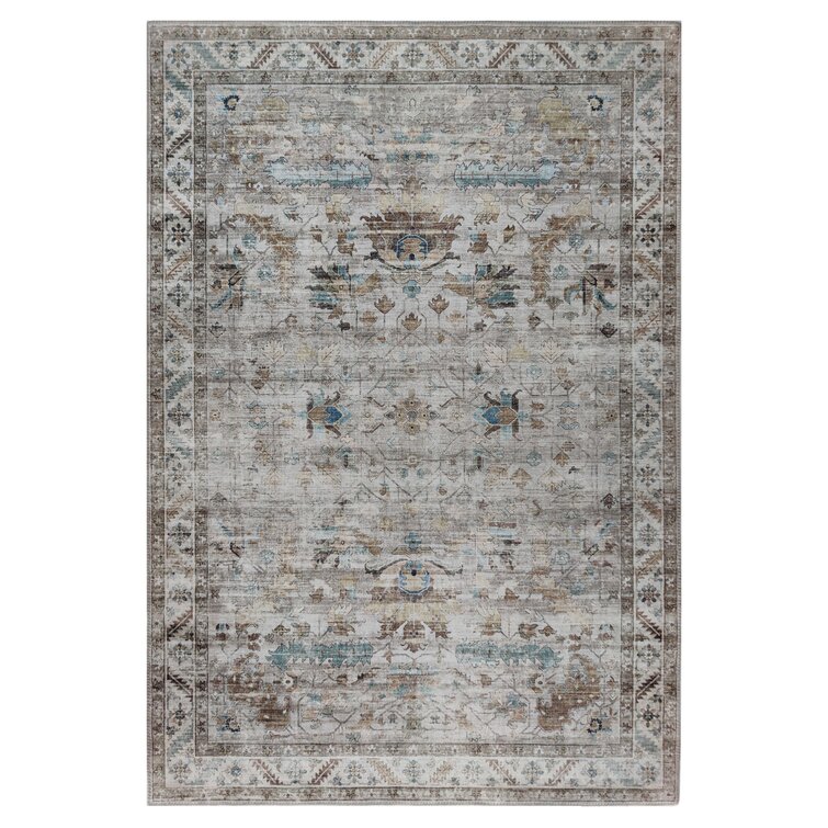 Latitude Vive Keaton Power Loom Ivory Rug Wayfair Co Uk